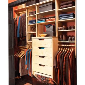 Alternative view of Built-In Closet Storage Drawers