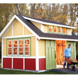 Alternative view of Bright and Spacious Garden Shed
