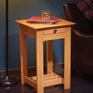 Alternative view of Mackintosh Side Table